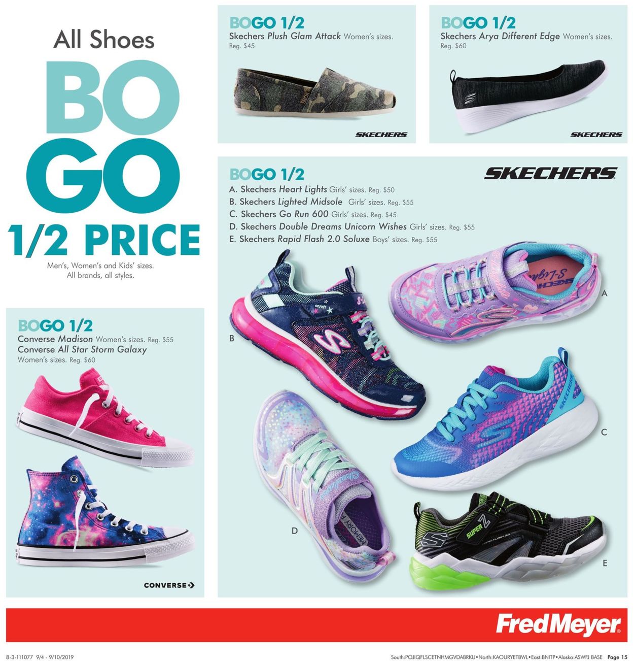 fred meyer skechers shoes