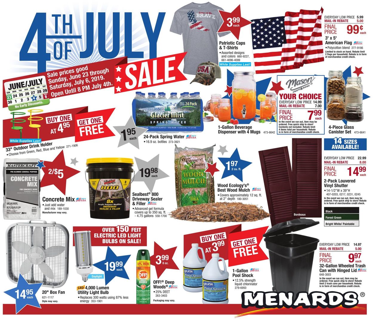 Menards Current weekly ad 06/23 - 07/06/2019 [3] - www.bagssaleusa.com