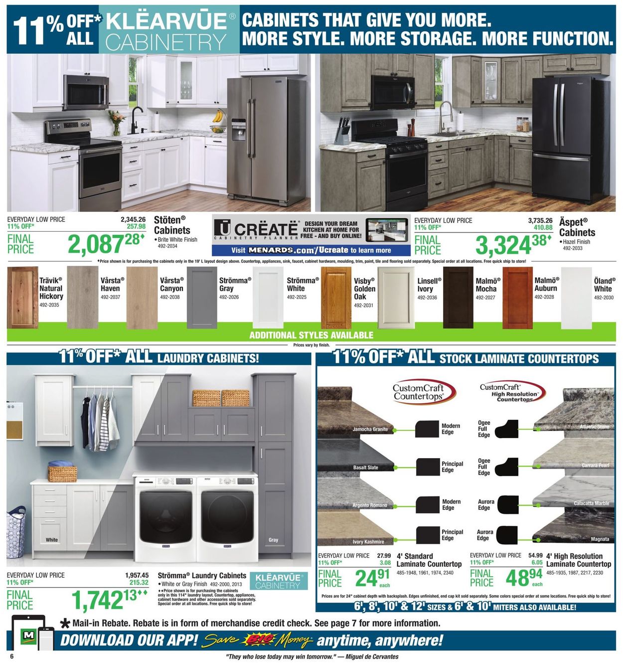 Menards Current Weekly Ad 10 13 10 19 2019 7 Frequent Ads Com