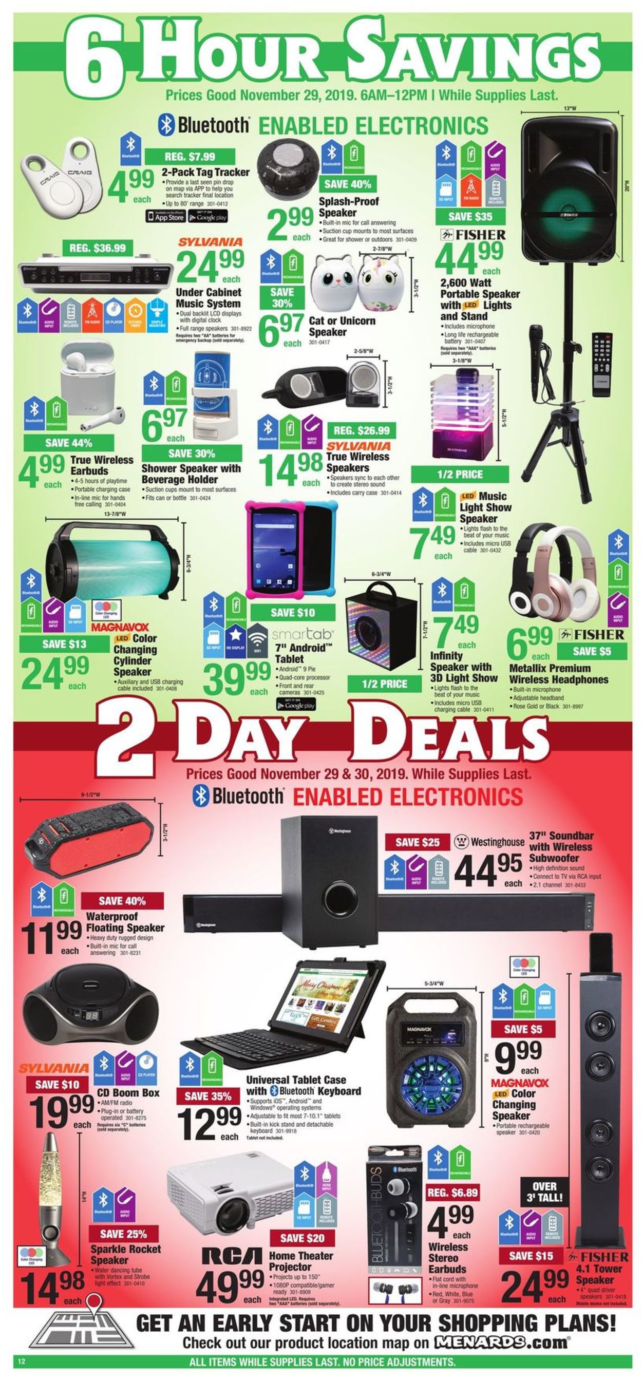 Menards - Black Friday Sale 2019 Current weekly ad 11/29 - 11/30/2019 [13] - 0