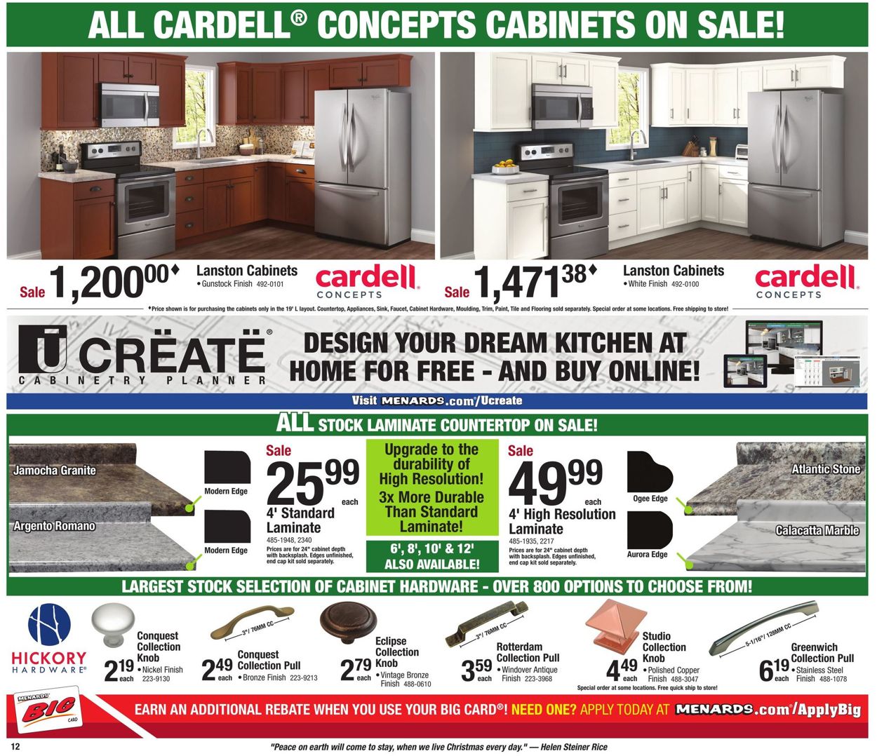 Menards Christmas Ad 2019 Current Weekly Ad 12 01 12 07 2019