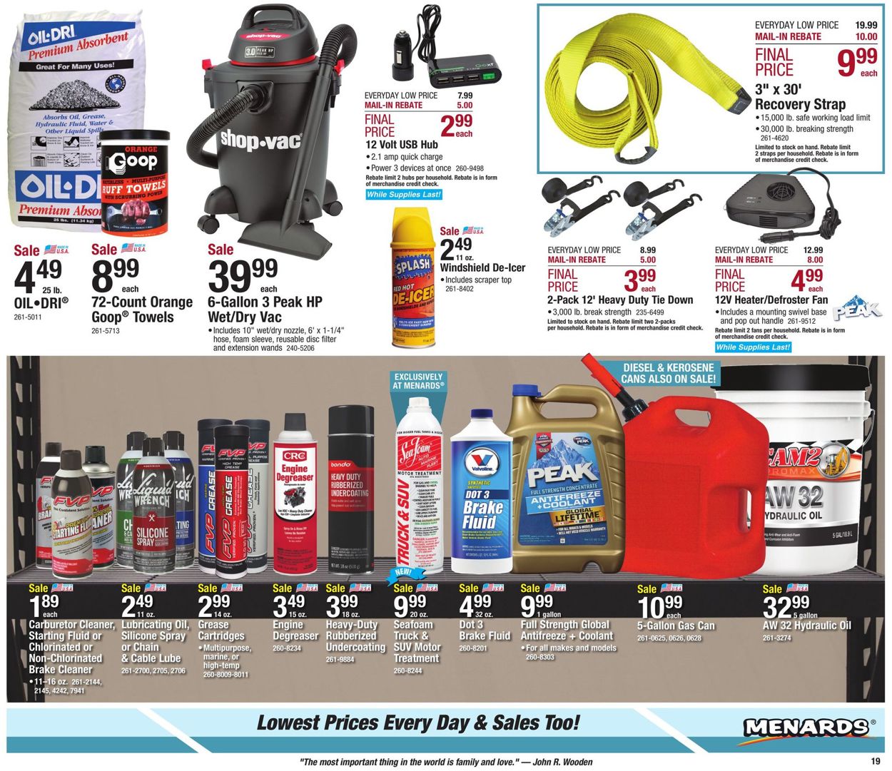 Menards - New Year&#39;s Ad 2019/2020 Current weekly ad 12/22 - 01/04/2020 [23] - www.semashow.com