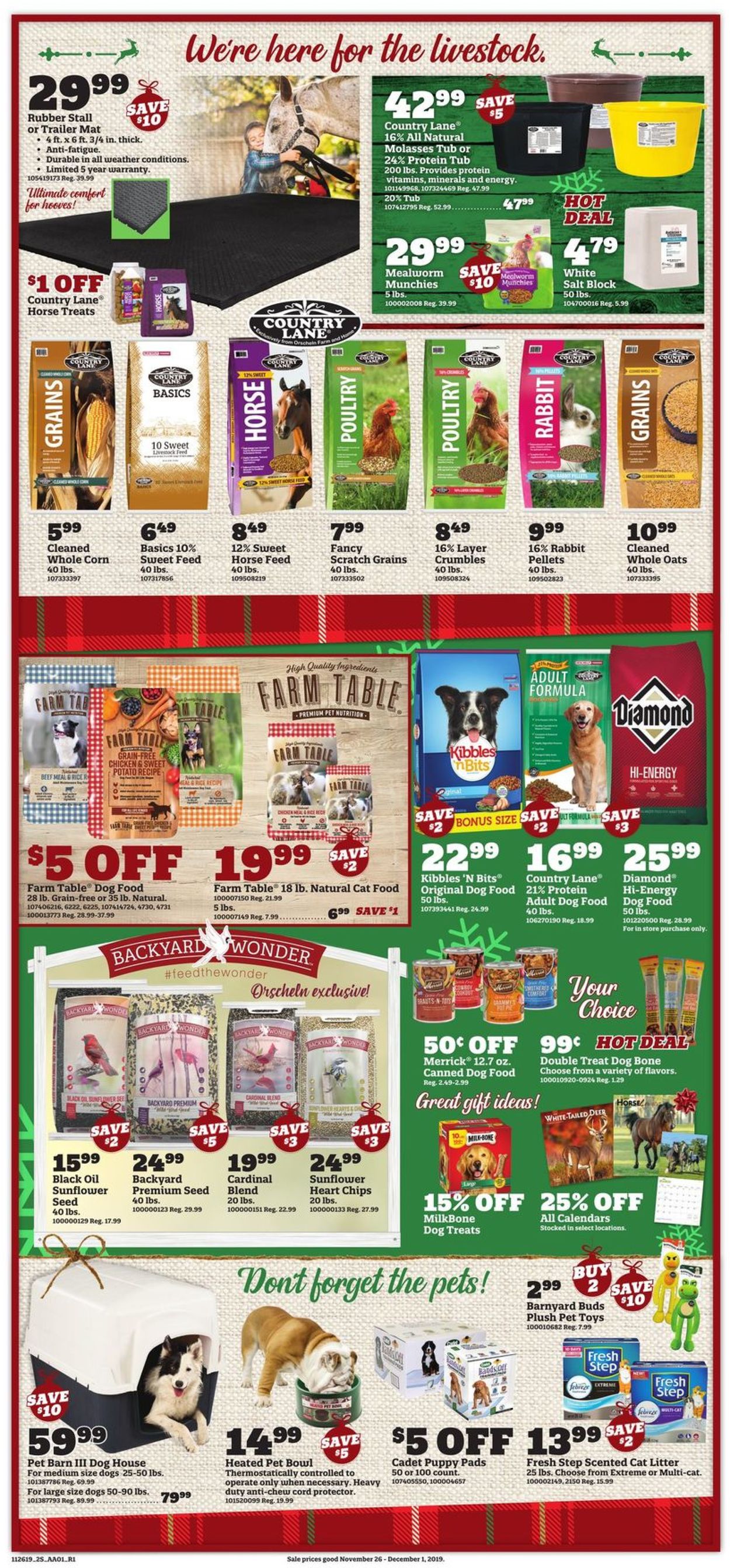 Orscheln Farm and Home - Black Friday Ad 2019 Current weekly ad 11/26 - 12/01/2019 [2 ...