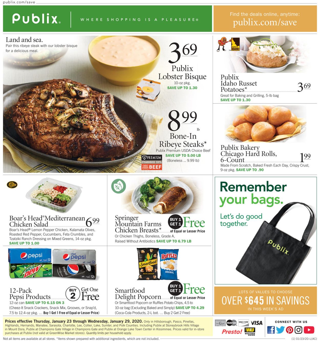 Publix Current weekly ad 01/23 - 01/29/2020 - frequent-ads.com