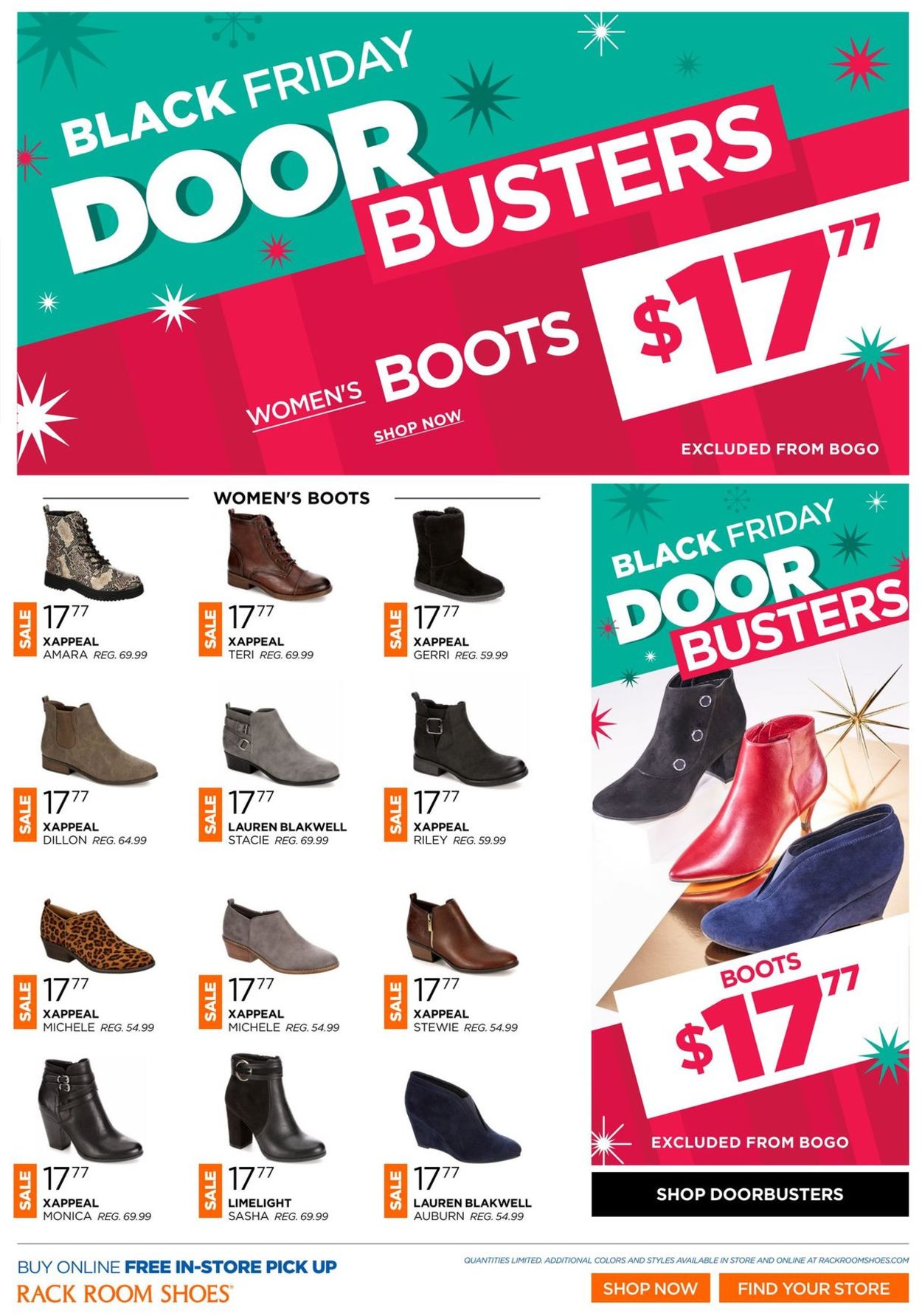 Rack Room Shoes Black Friday Ad Sale 2019 Current Weekly