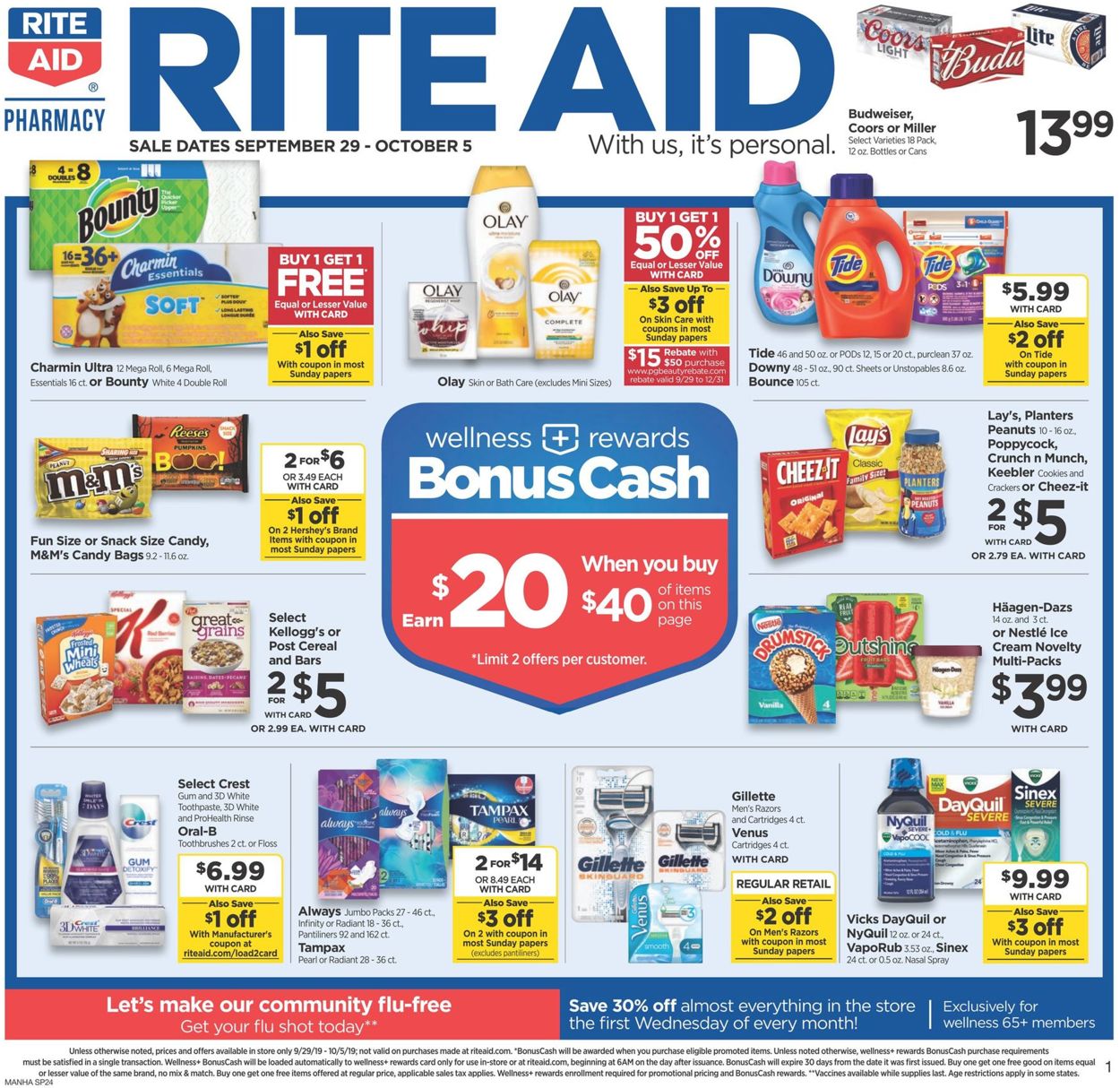 Rite Aid Current weekly ad 09/29 - 10/05/2019 - frequent-ads.com