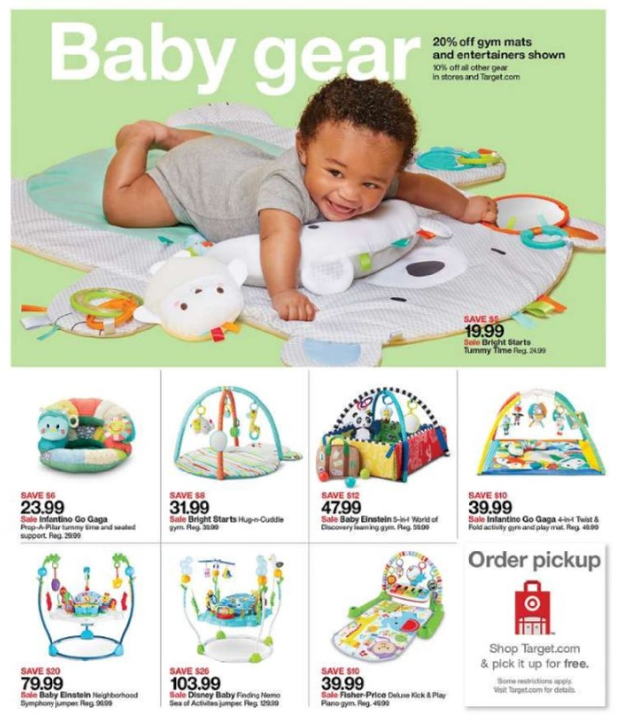 target baby entertainers