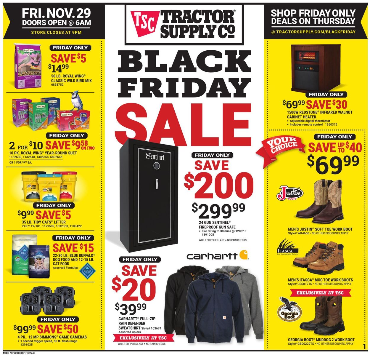 Tractor Supply Black Friday Sale Ad 2019 Current Weekly Ad 11 28