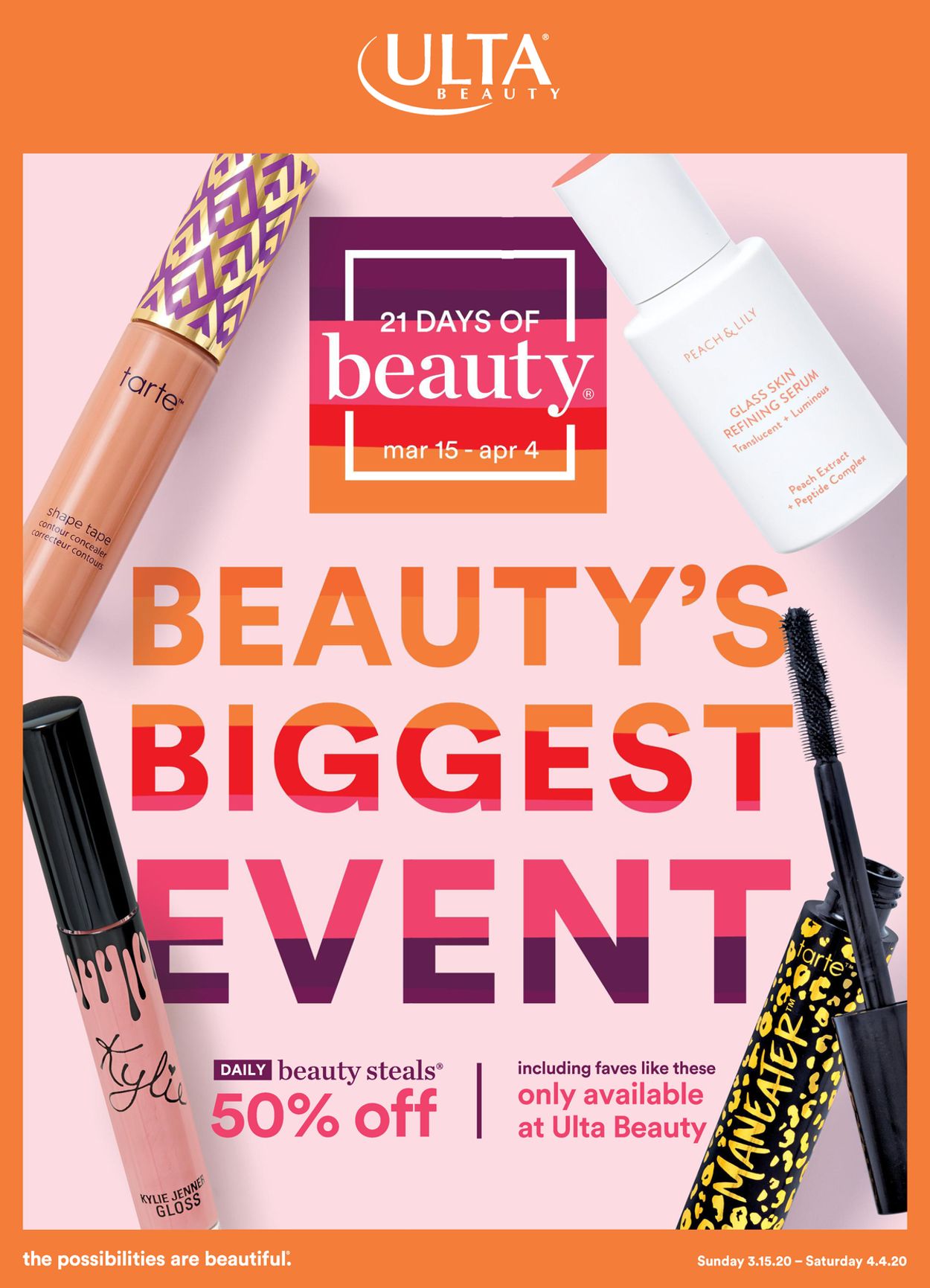 Ulta Beauty Current weekly ad 03/15 - 04/04/2020 - frequent-ads.com